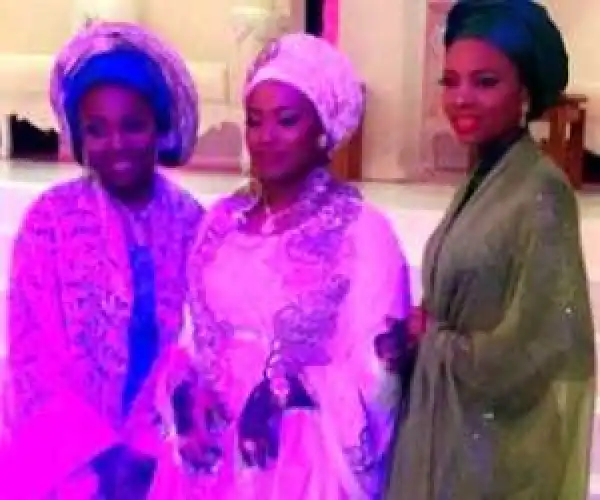 Photos: Meet The 3 Daughters Of Atiku Who Got Married Same Day
